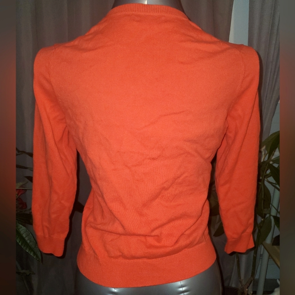 Vineyard Vines 3/4 Sleeve Button Front Cardigan - Picture 9 of 13